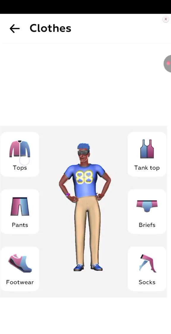 Customize your avatar on Android