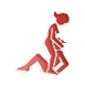 Guys with guys romantic pose icon