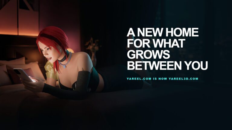 Kate — Yareel.com is now Yareel3D.com